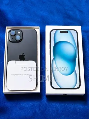 New Apple iPhone 15 128 GB Black