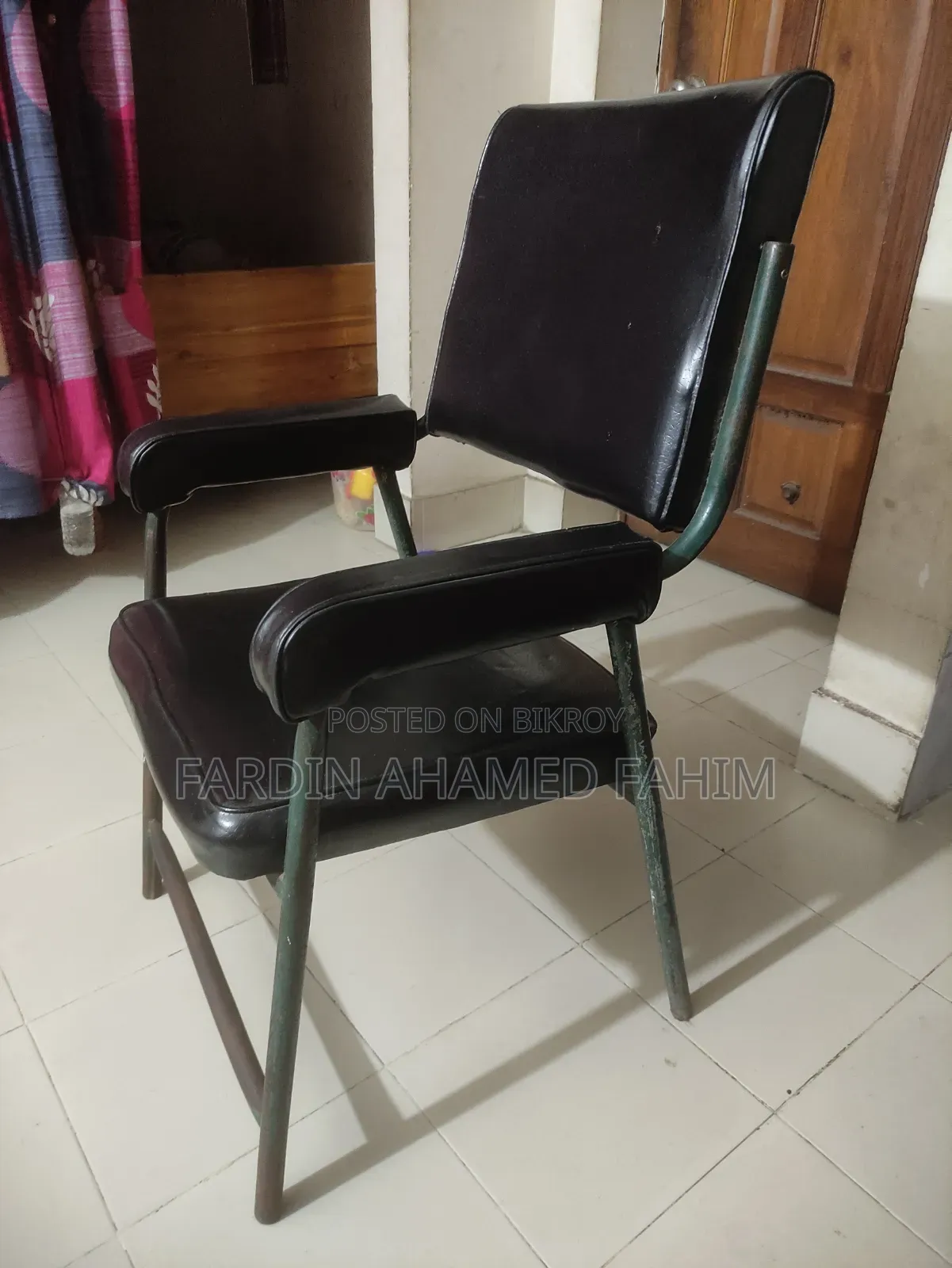 Office or Reading Metal Chair