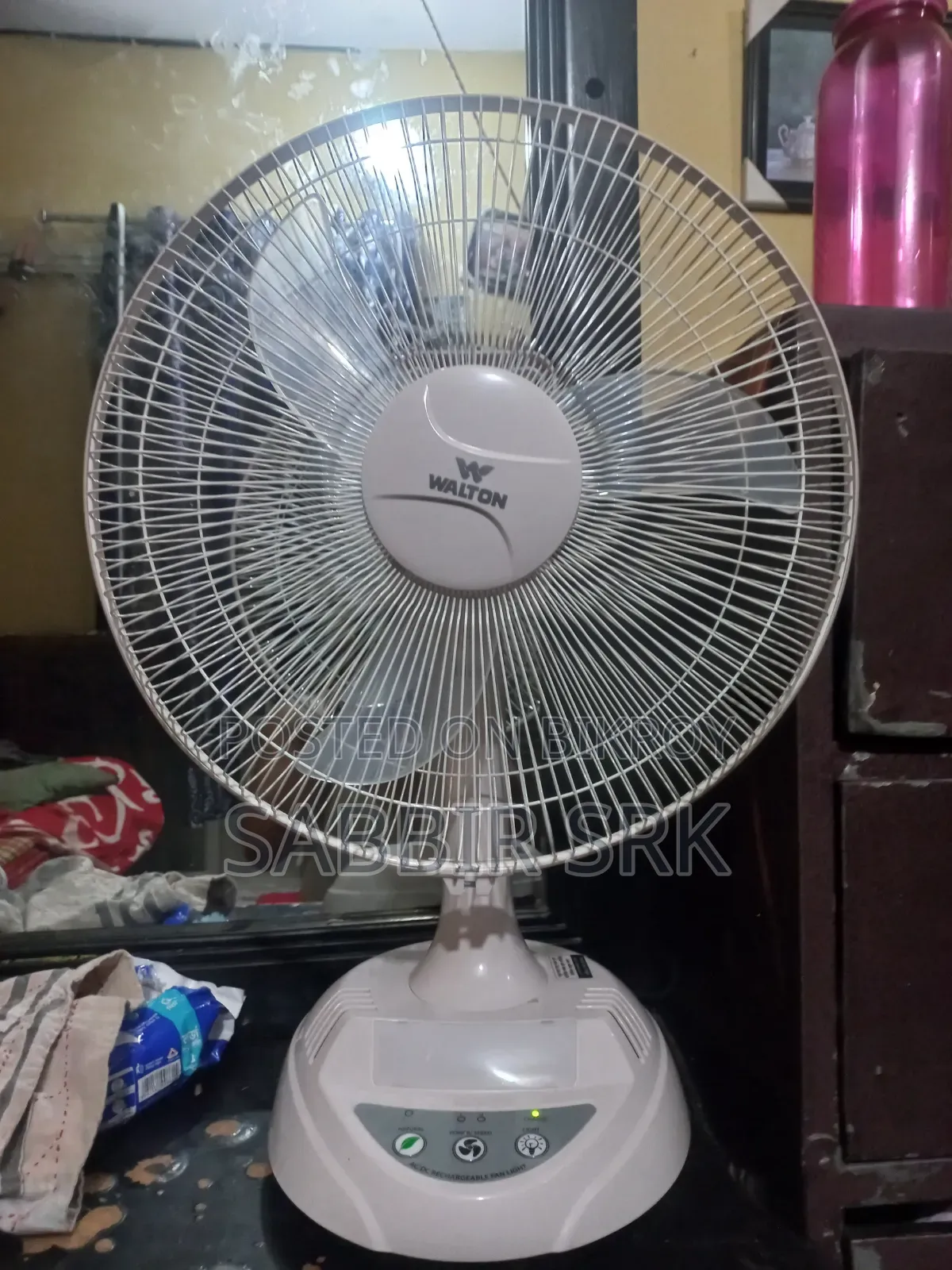 Walton 17 Inch Rechargeable Table Fan