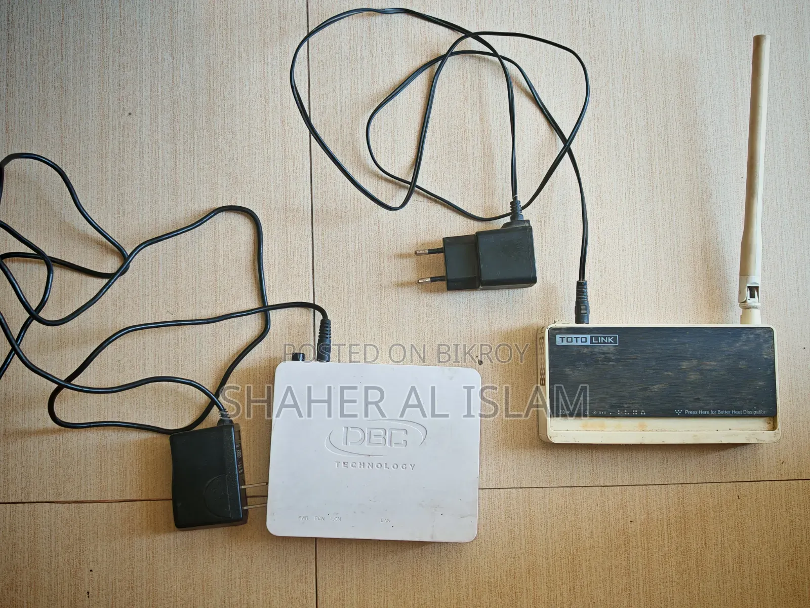 High Quality DBC ONU and Totolink Router (Lightly Used)