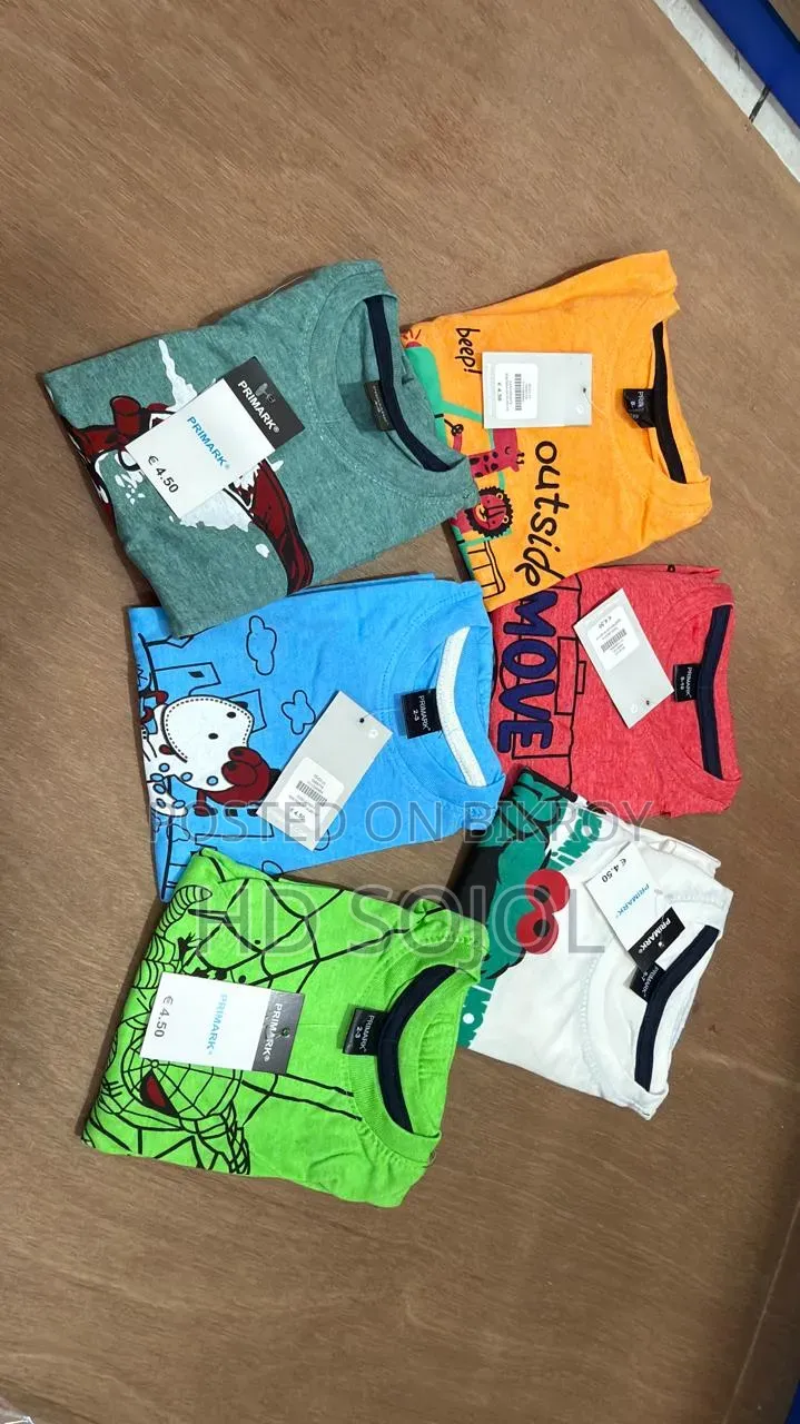 Wholesale Kids T-Shirt and Pant Set 100% Cotton