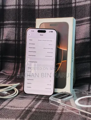 Apple iPhone 16 Pro Max 256 GB Gold