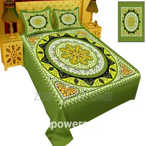 Panel Cotton Bed-Sheet