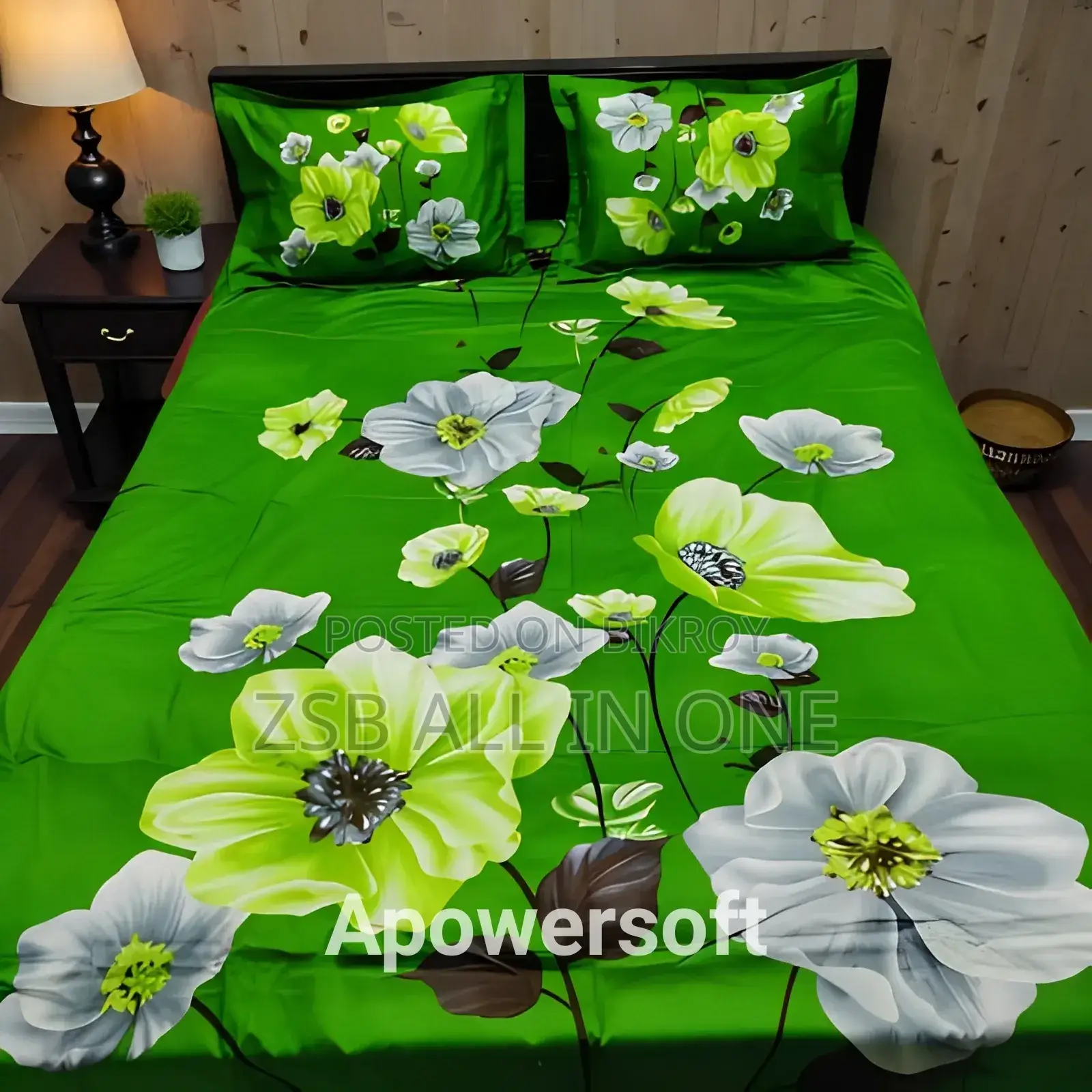Panel Cotton Bed-Sheet
