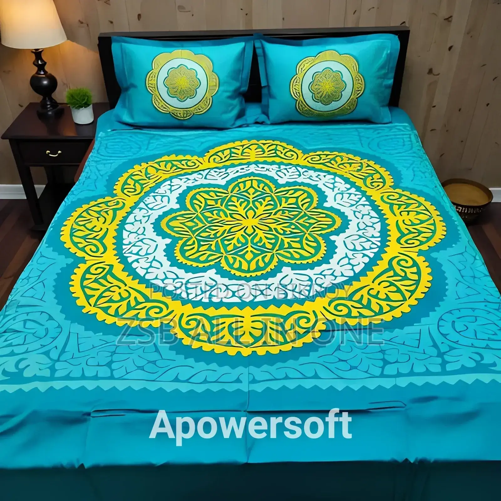 Panel Cotton Bed-Sheet