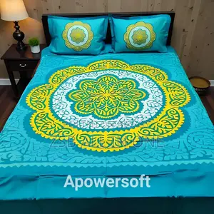 Panel Cotton Bed-Sheet