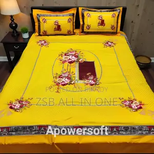Panel Cotton Bed-Sheet