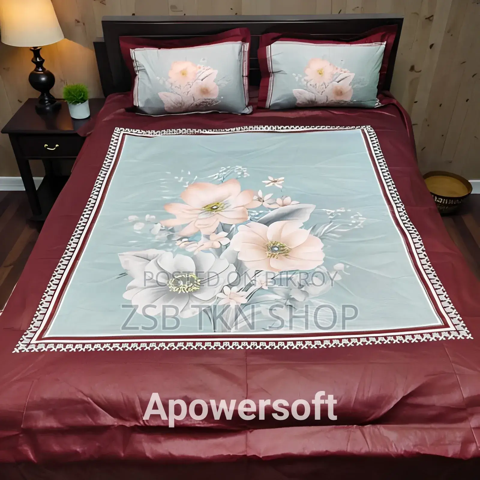 Panel Cotton Bed-Sheet