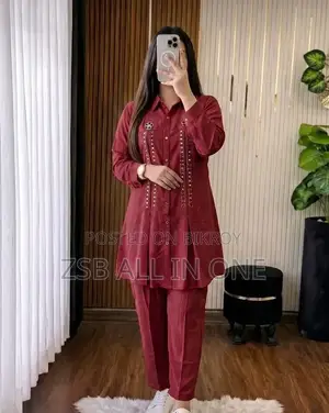 Ladies Pant and Shirt Two Piece