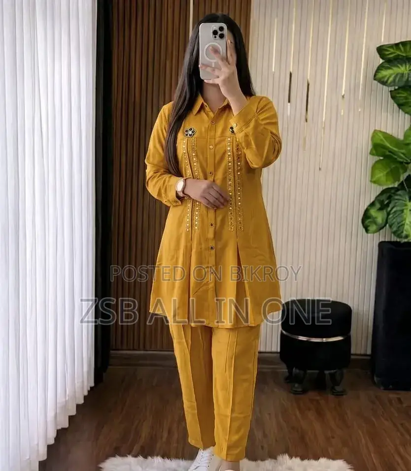 Ladies Pant and Shirt Two Piece