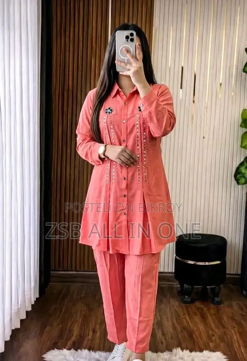 Ladies Pant and Shirt Two Piece