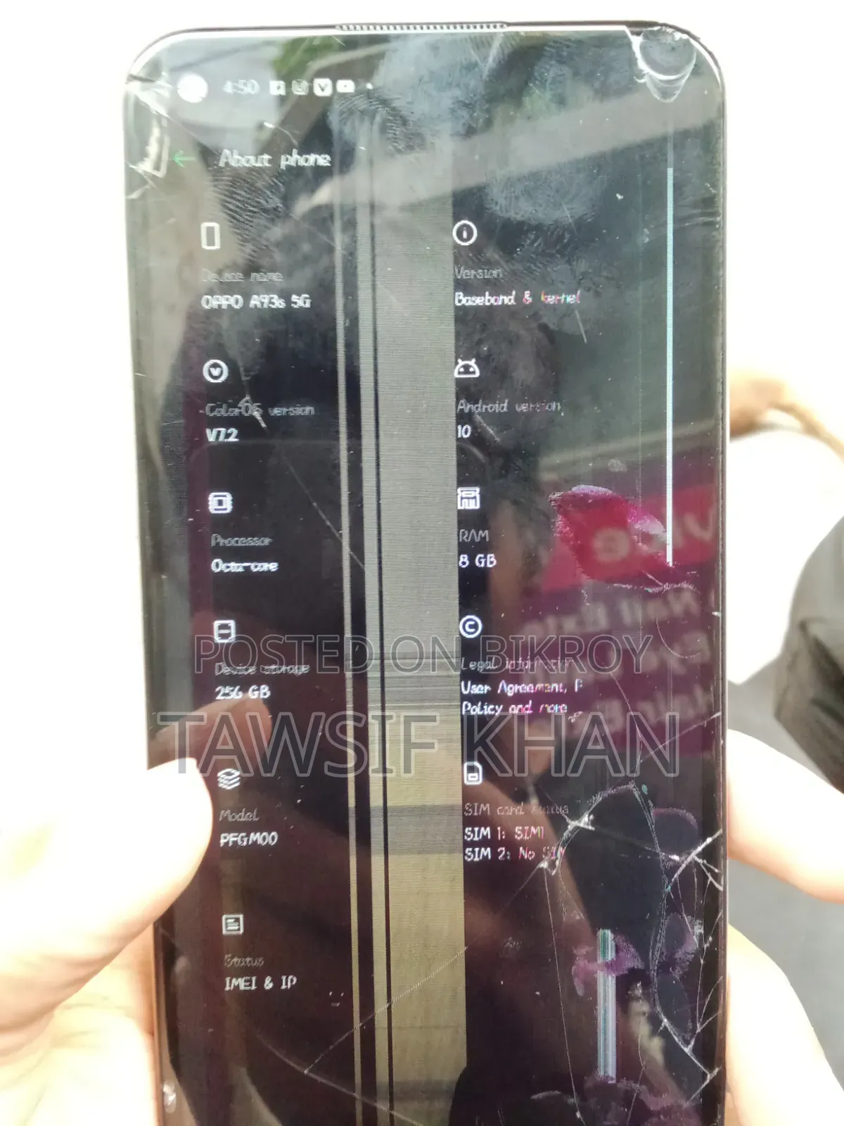 Oppo A95 128 GB Silver