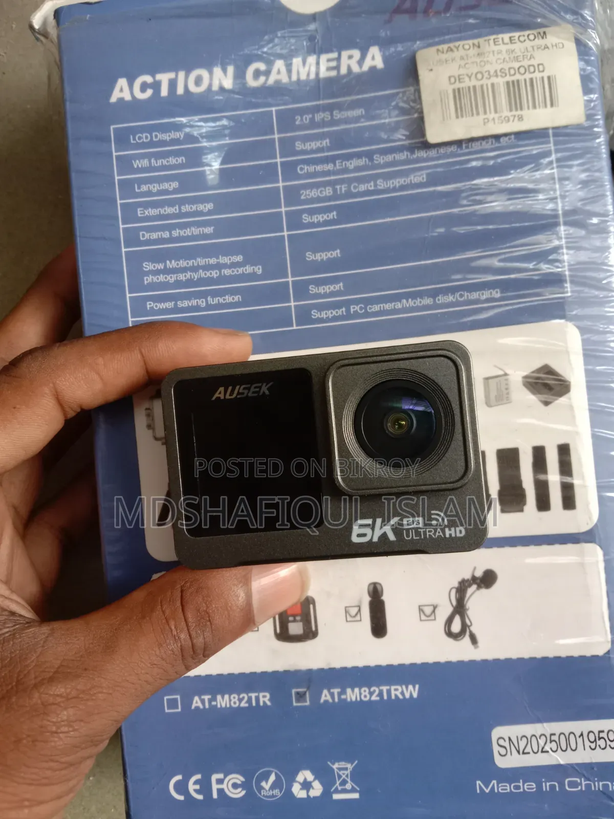 Ausek Action Camara