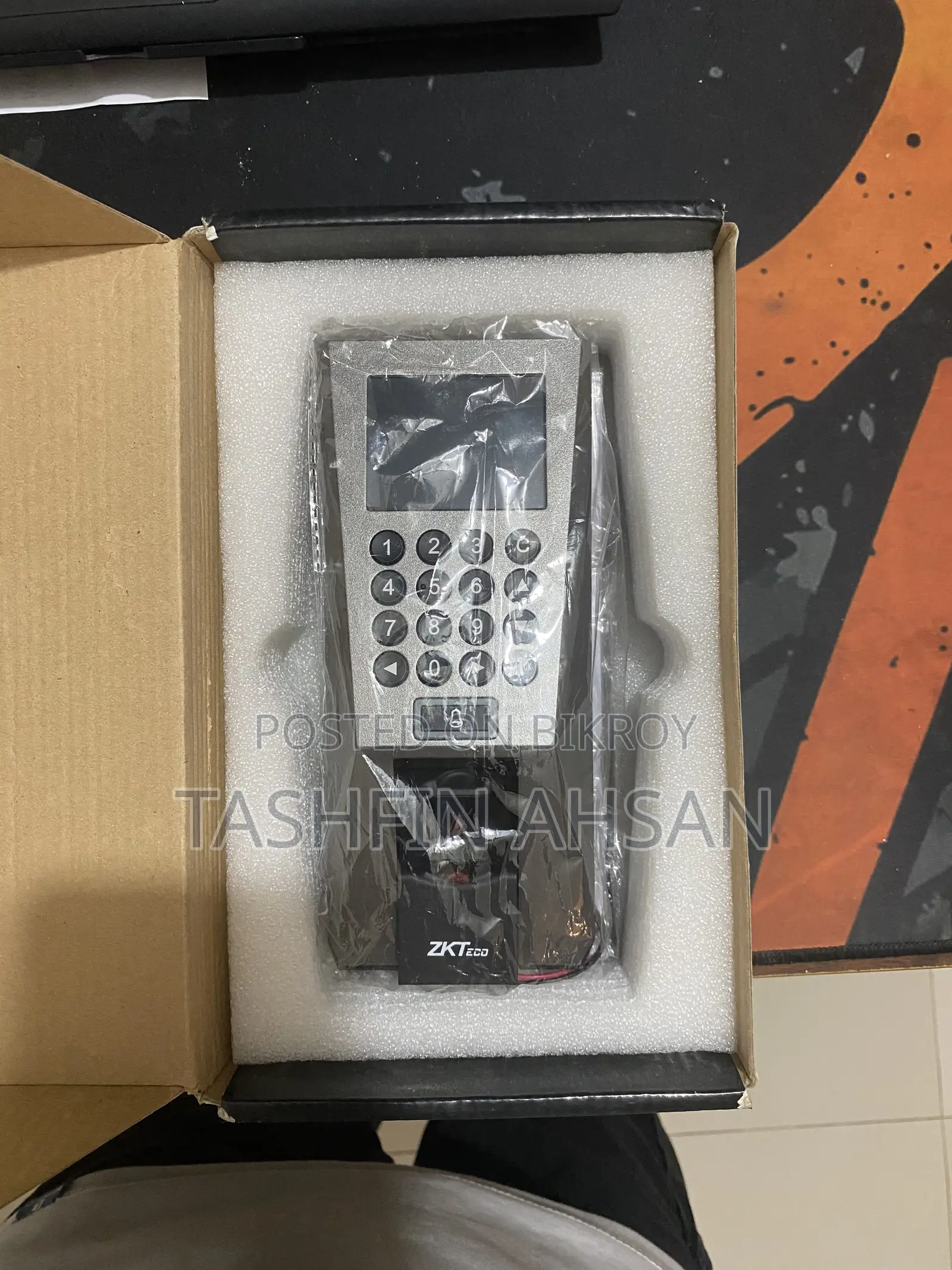 Zkteco Access Control Terminal Box