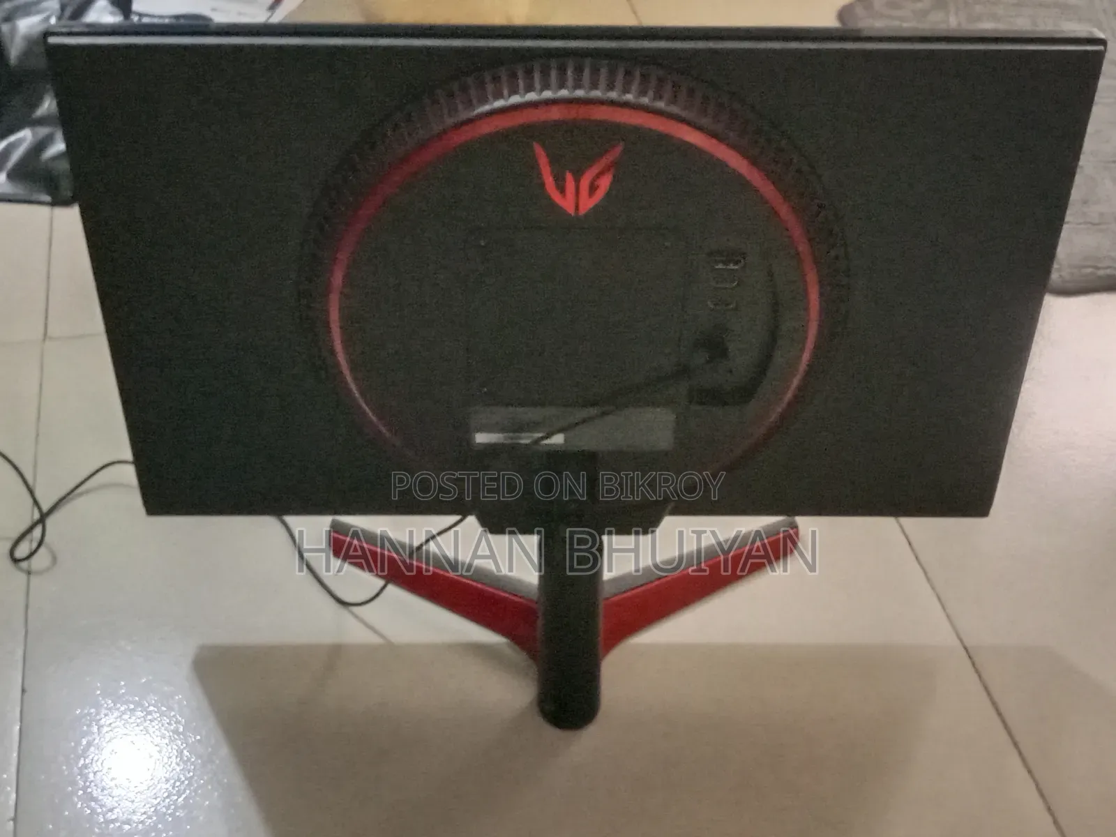 Lg 24" Broken Display Monitor