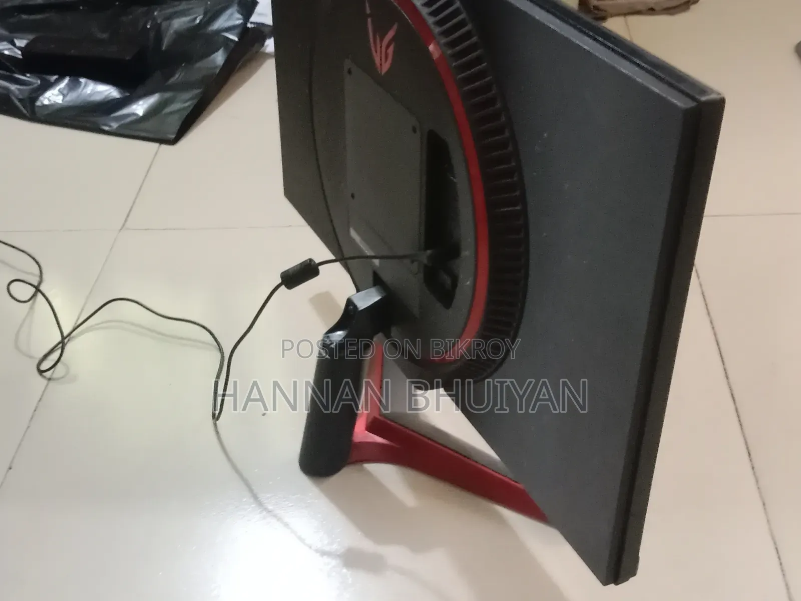 Lg 24" Broken Display Monitor
