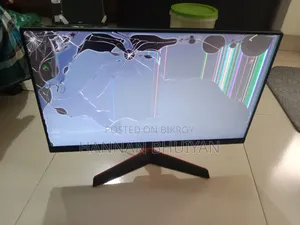Lg 24" Broken Display Monitor