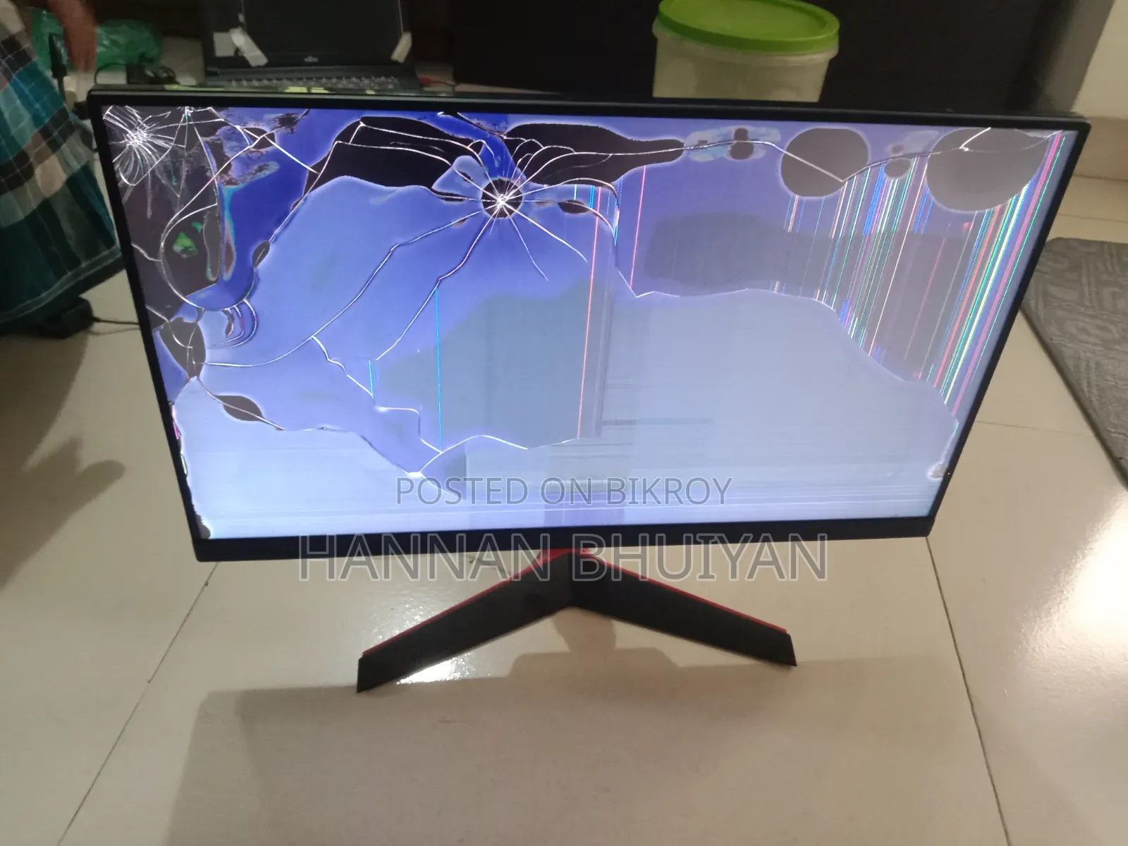Lg 24" Broken Display Monitor