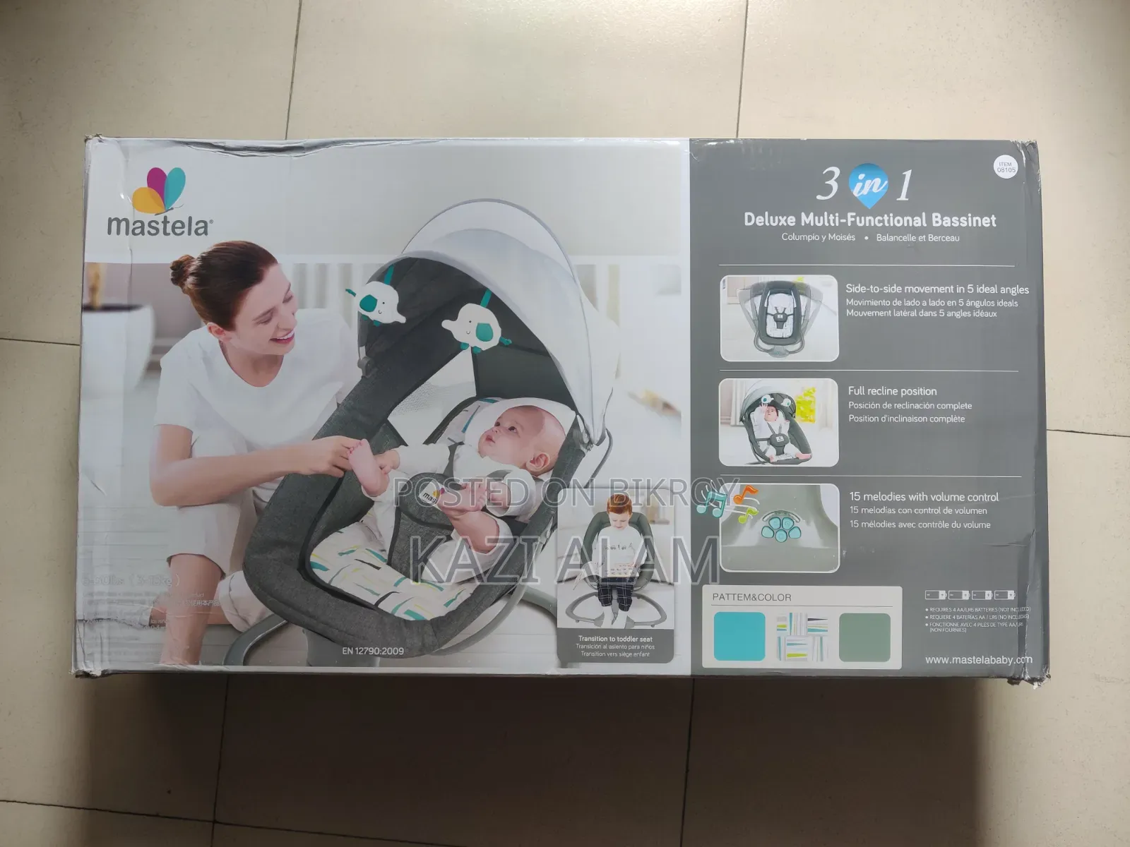 Baby Electric Swings Chair Bassinet