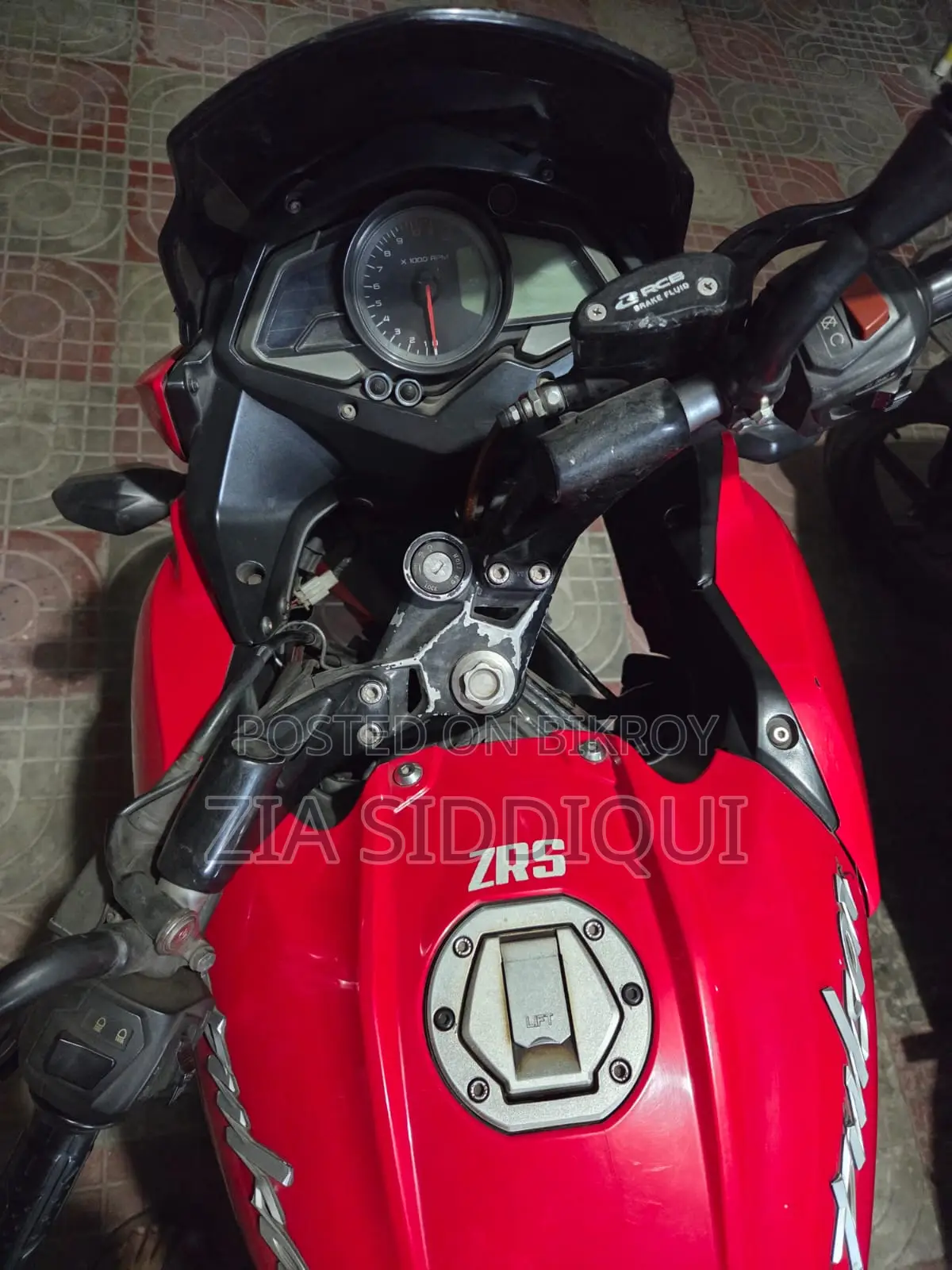Bajaj Pulsar 150 2016 Red