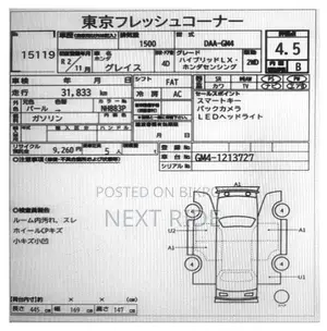 Honda Grace 2020 Pearl