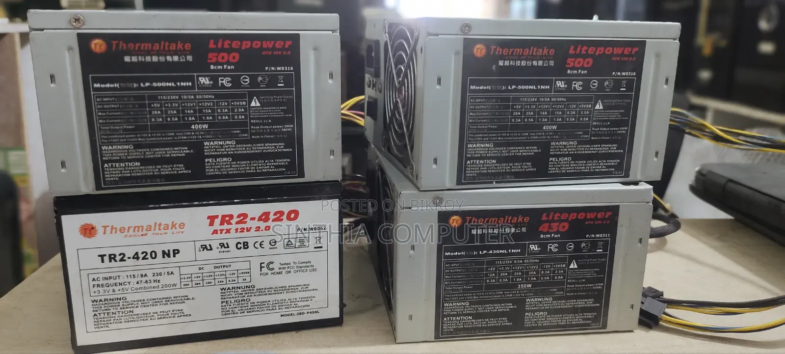Thermaltake Litepower 500 Watt Power Supply