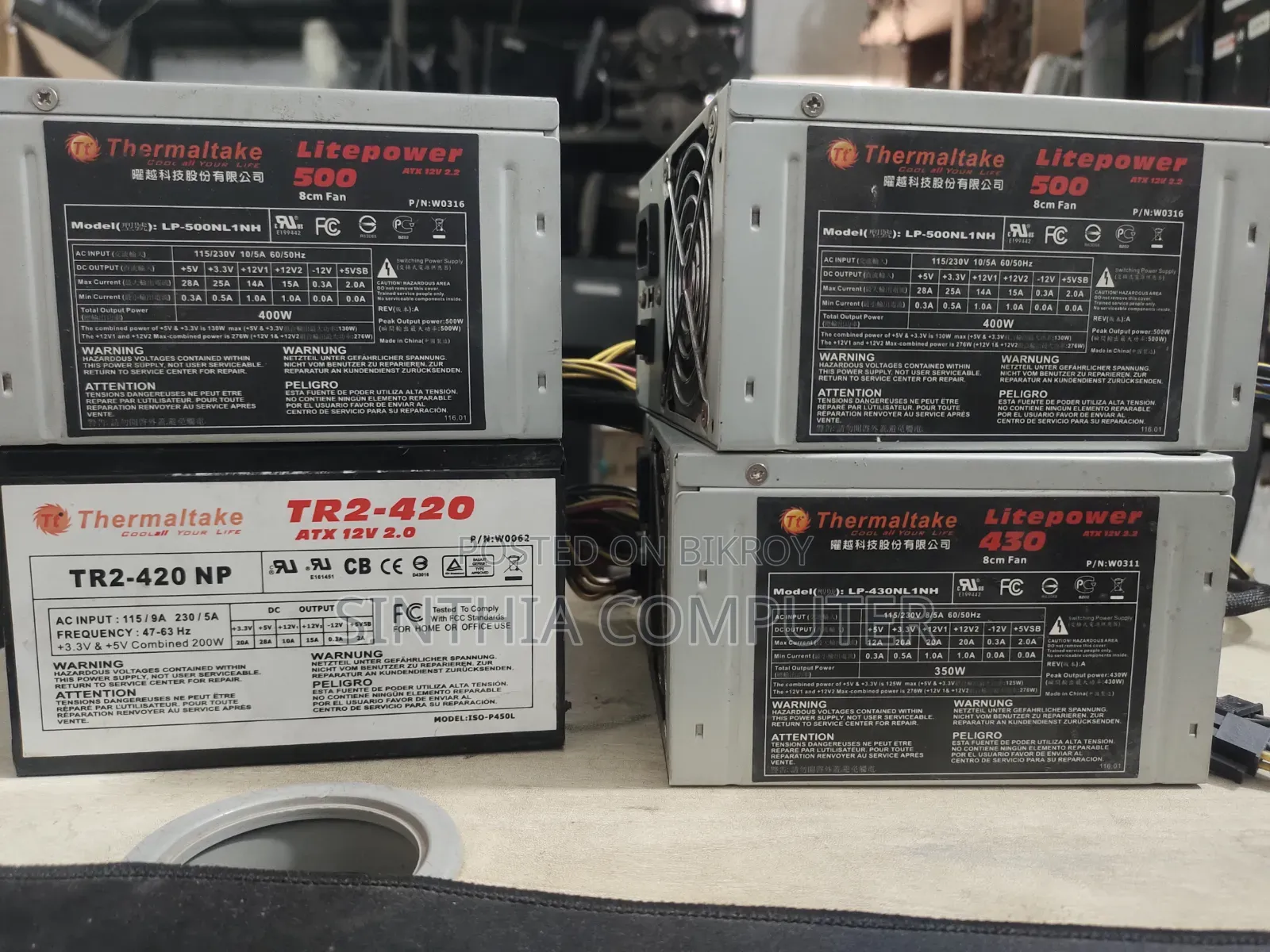 Thermaltake Litepower 500 Watt Power Supply