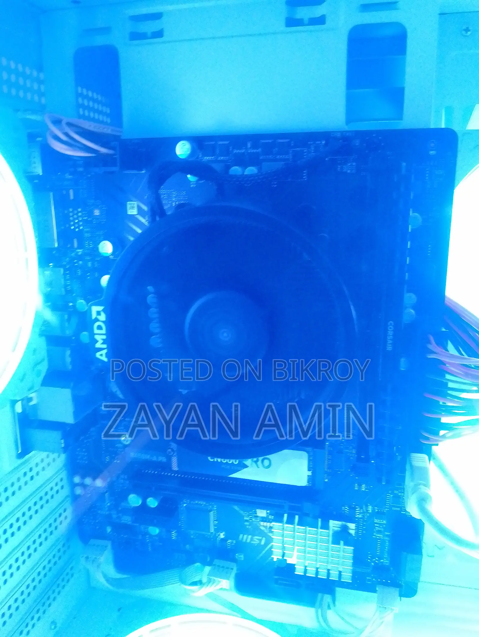 নতুন ডেস্কটপ কম্পিউটার MSI Aegis 3 Plus 8th 8GB AMD Ryzen 5 SSD 256GB