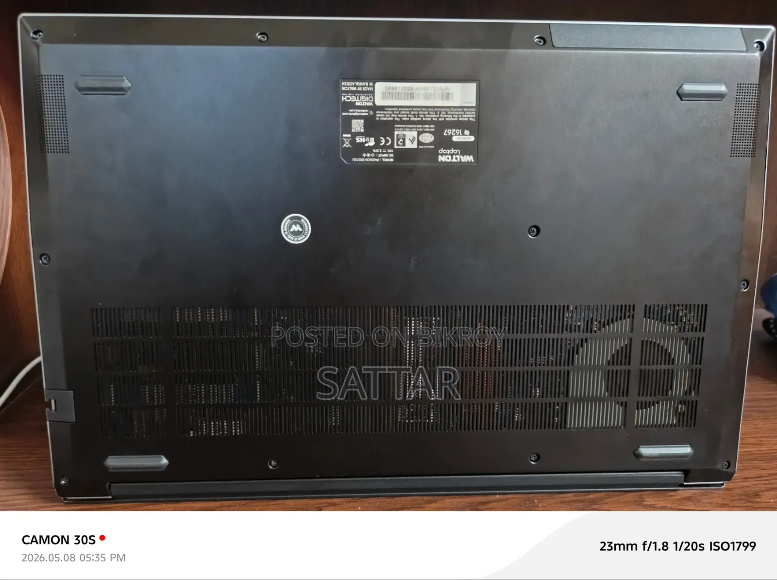 Laptop 8GB Intel Core I5 SSD 512GB