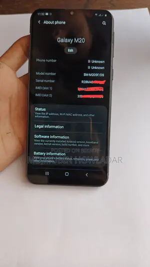 Samsung Galaxy M20 32 GB Black