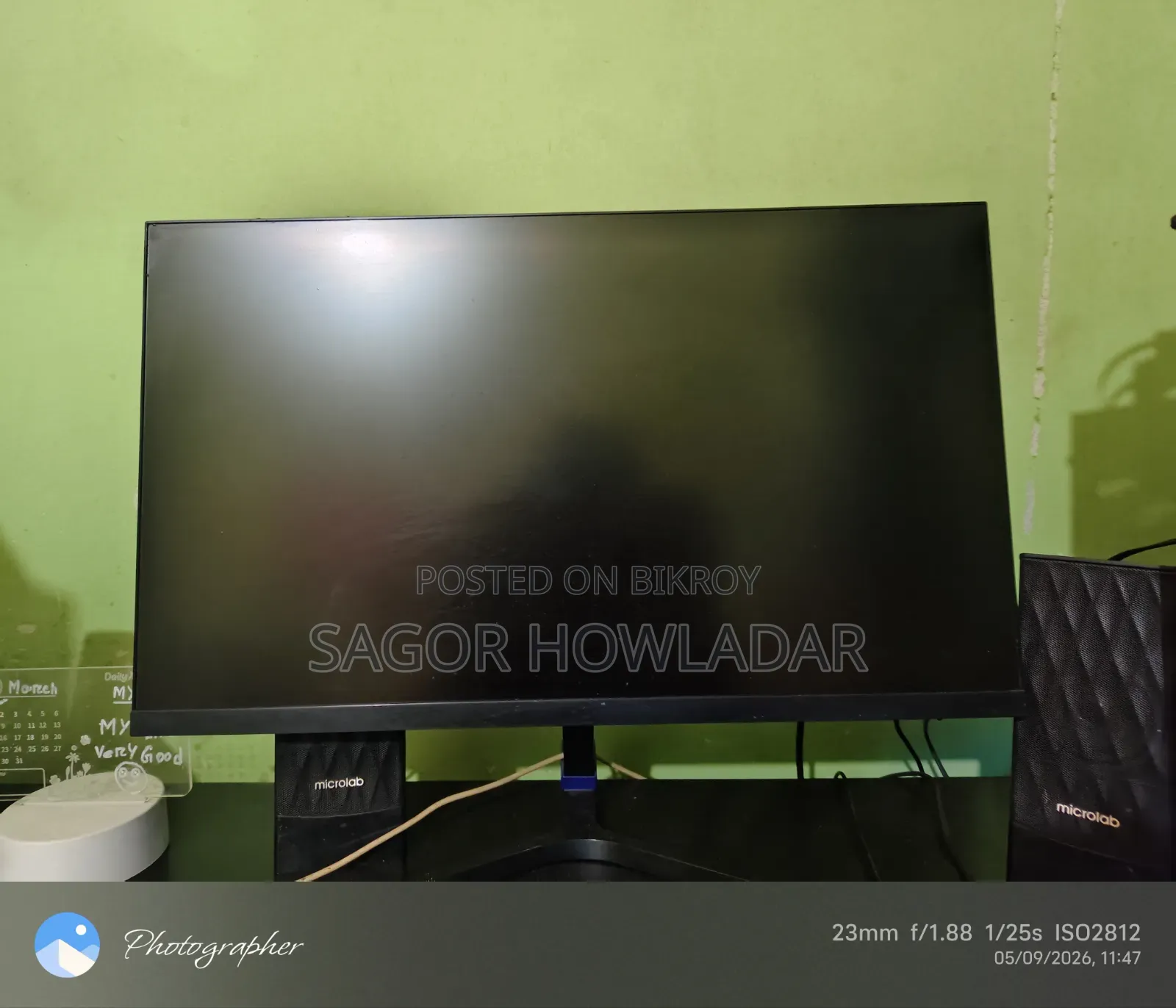 Monitor for sell