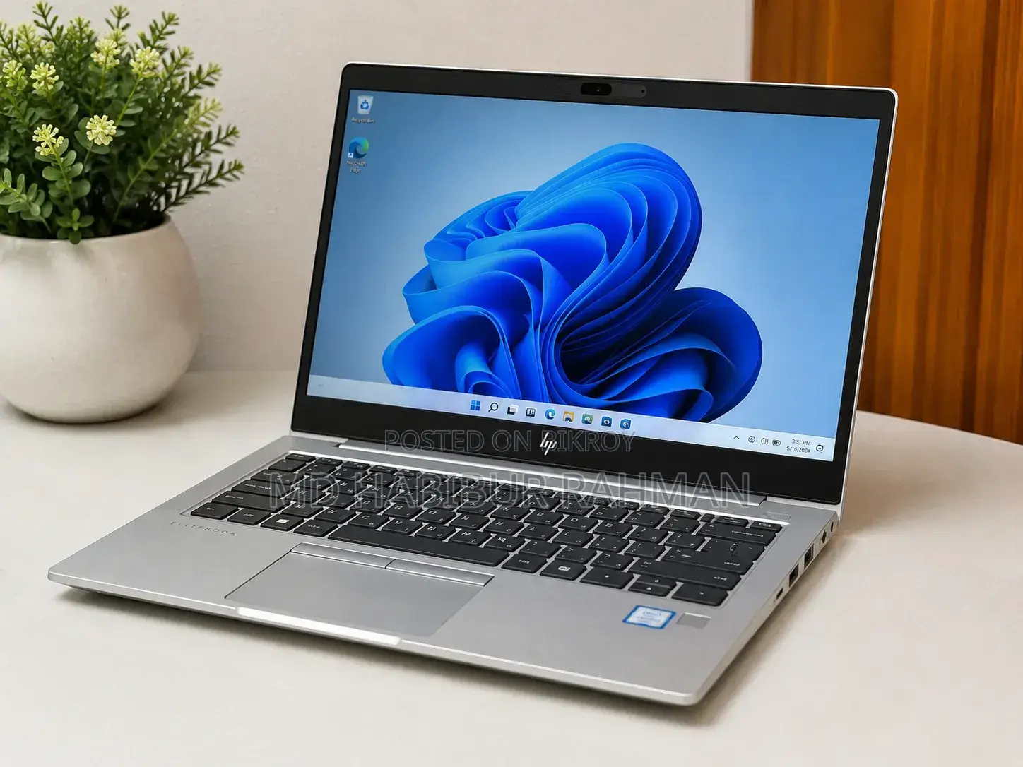 Laptop HP EliteBook 830 G6 4GB Intel Core I5 SSD 256GB