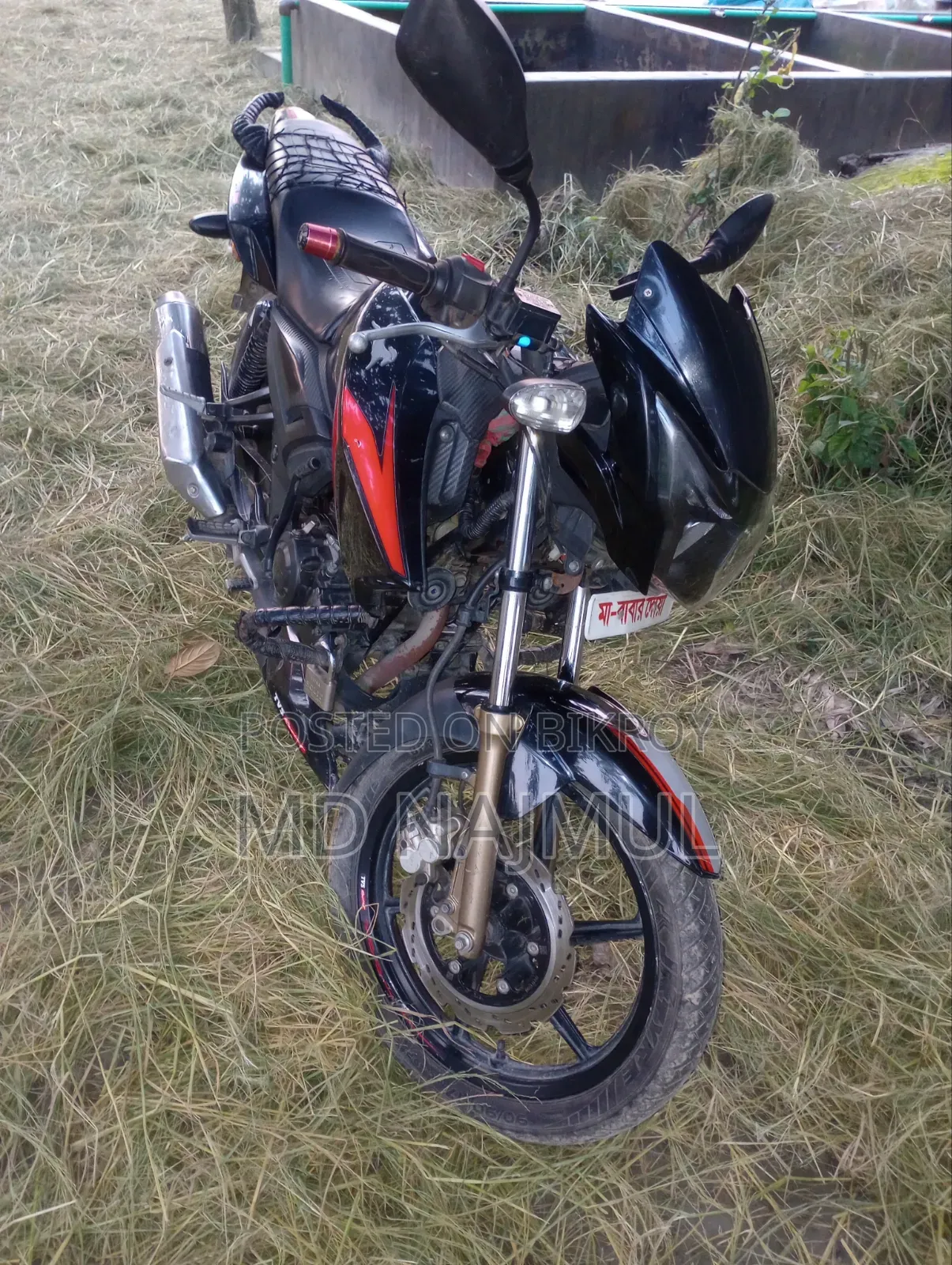 TVS Apache RTR 160 2V 2022 Black