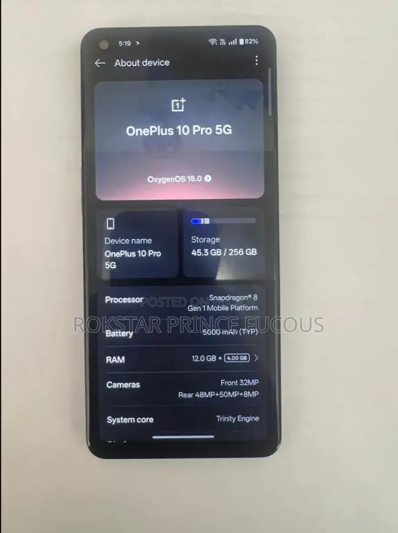 OnePlus 10 Pro 256 GB Blue
