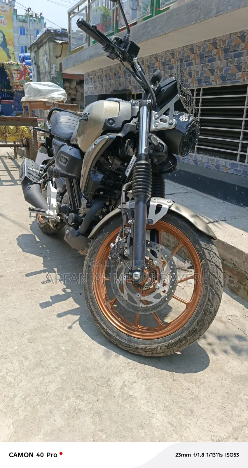 New Yamaha FZ 2026 Brown