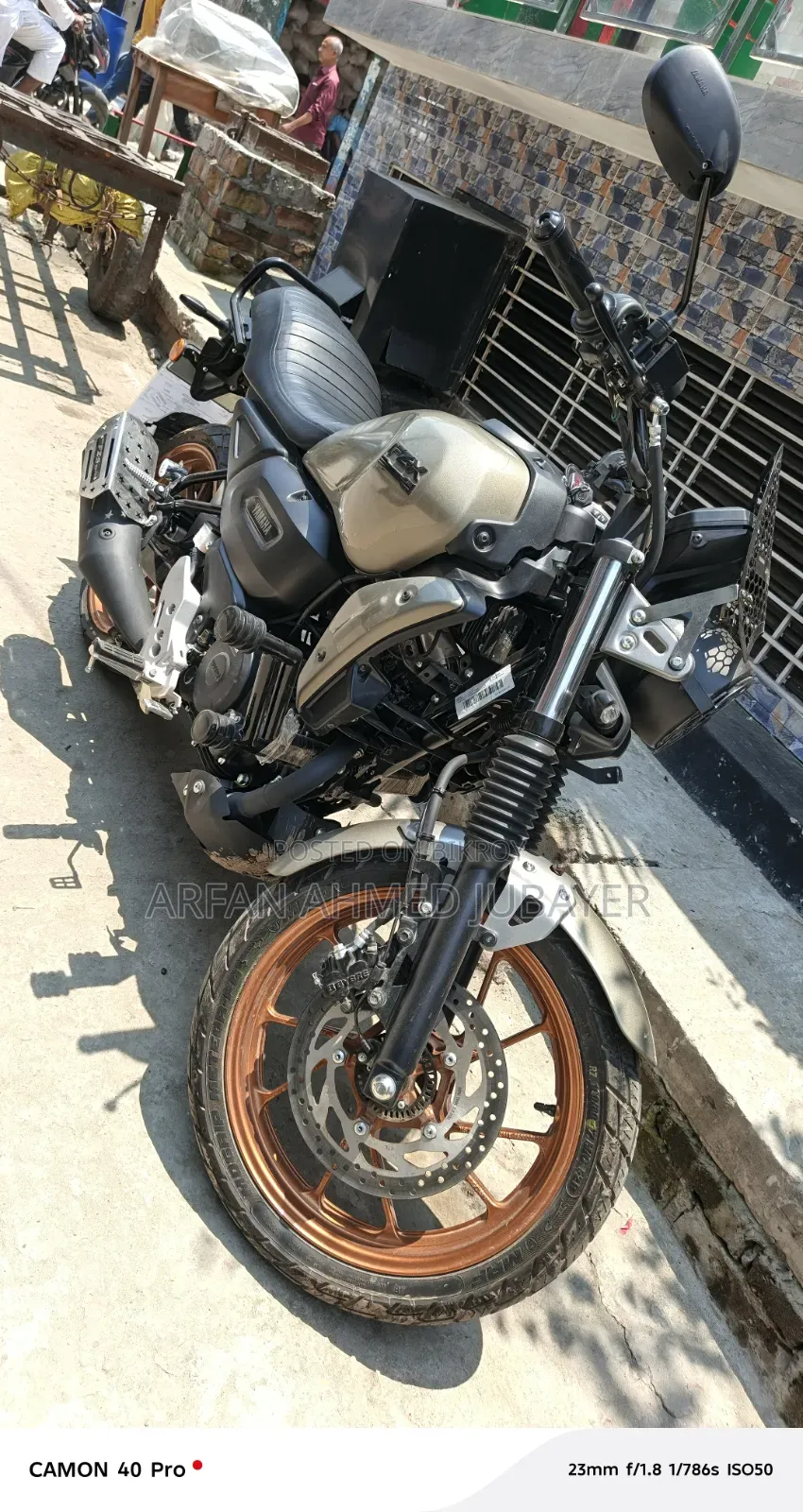 New Yamaha FZ 2026 Brown