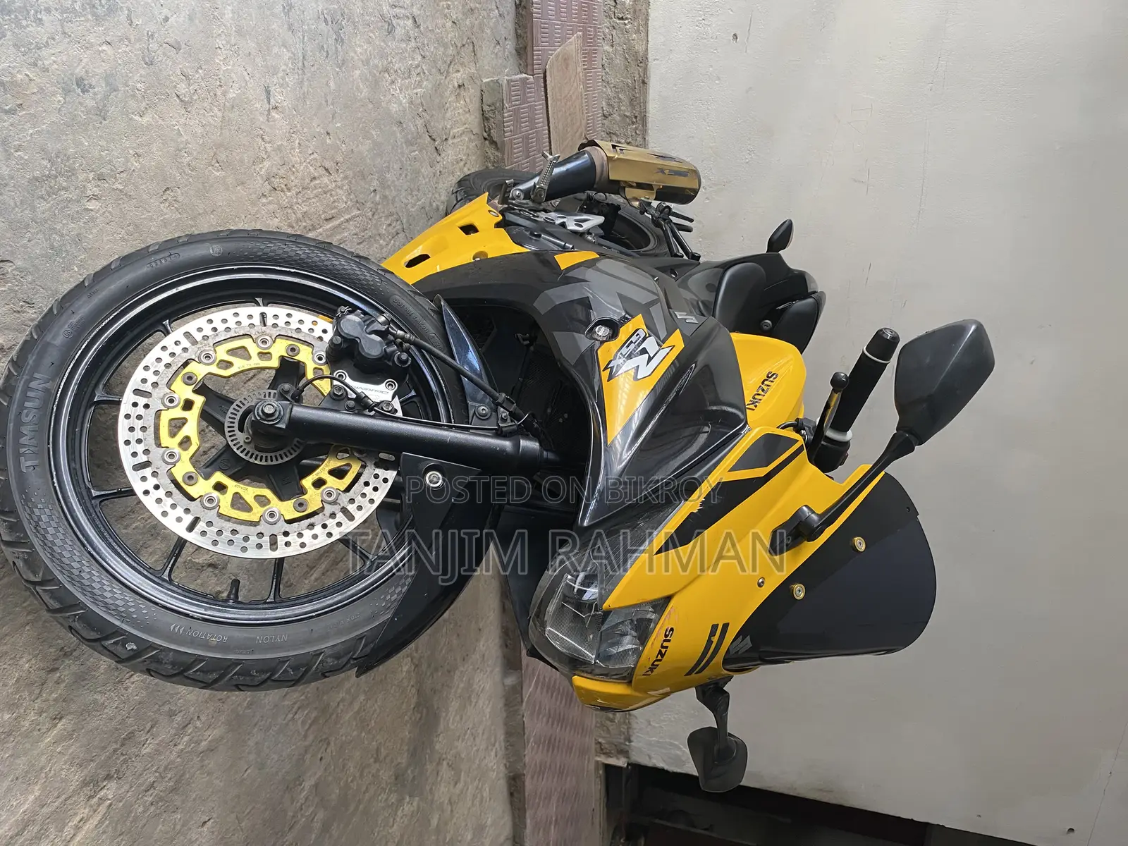 Suzuki GSX-R150 2022 Yellow