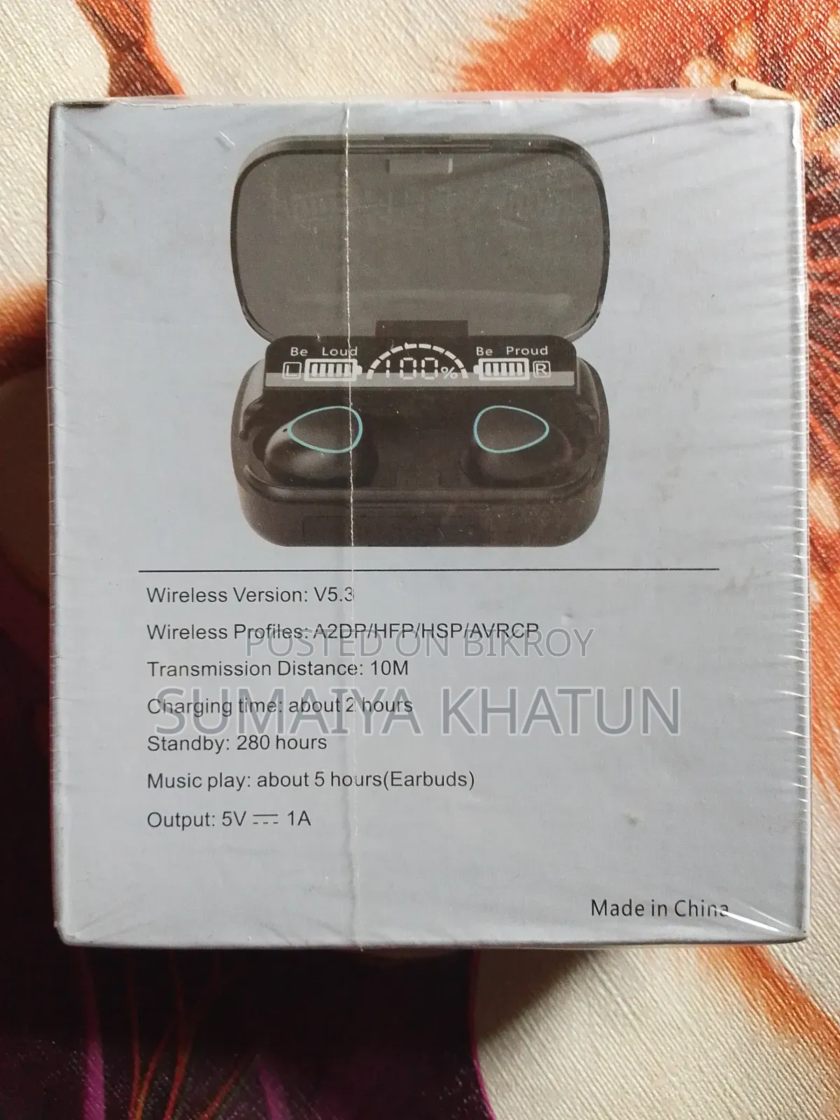 M10 V5.3 Wireless Earbuds