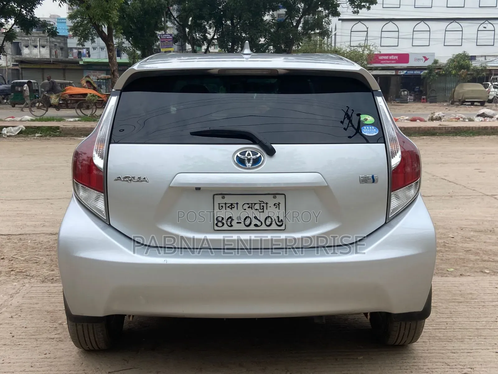Toyota Aqua 2015 Silver