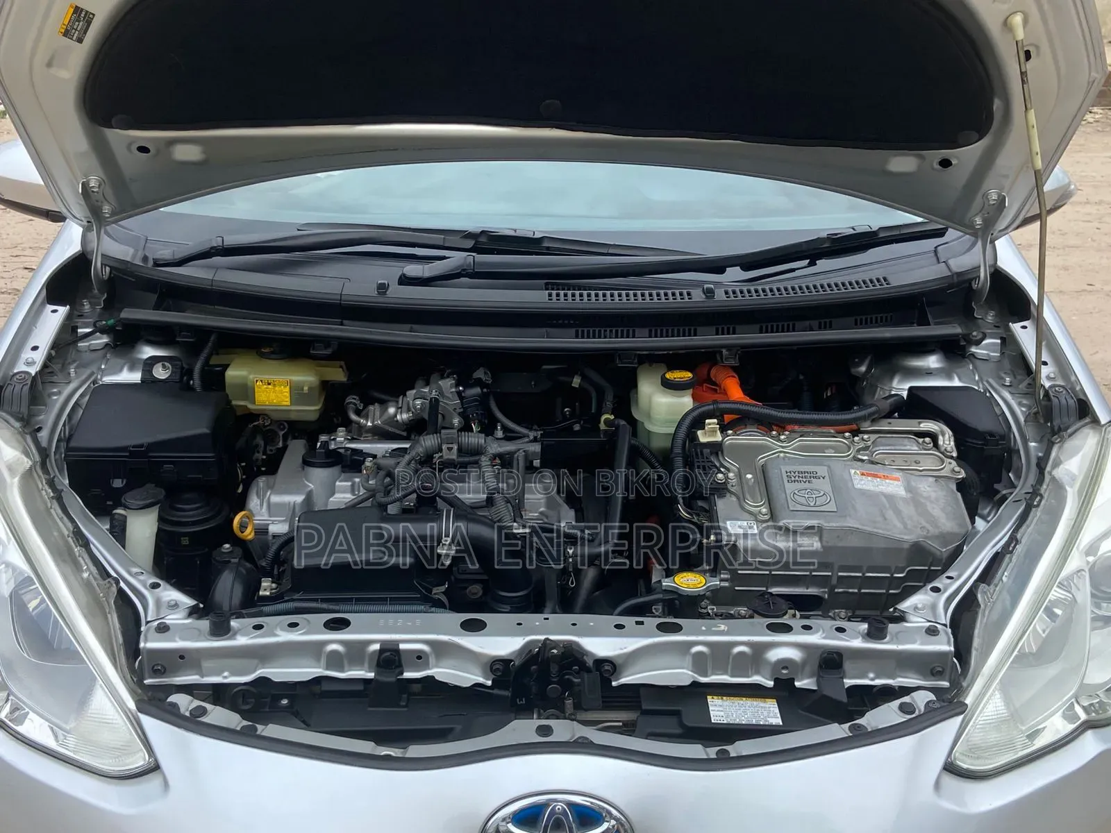 Toyota Aqua 2015 Silver