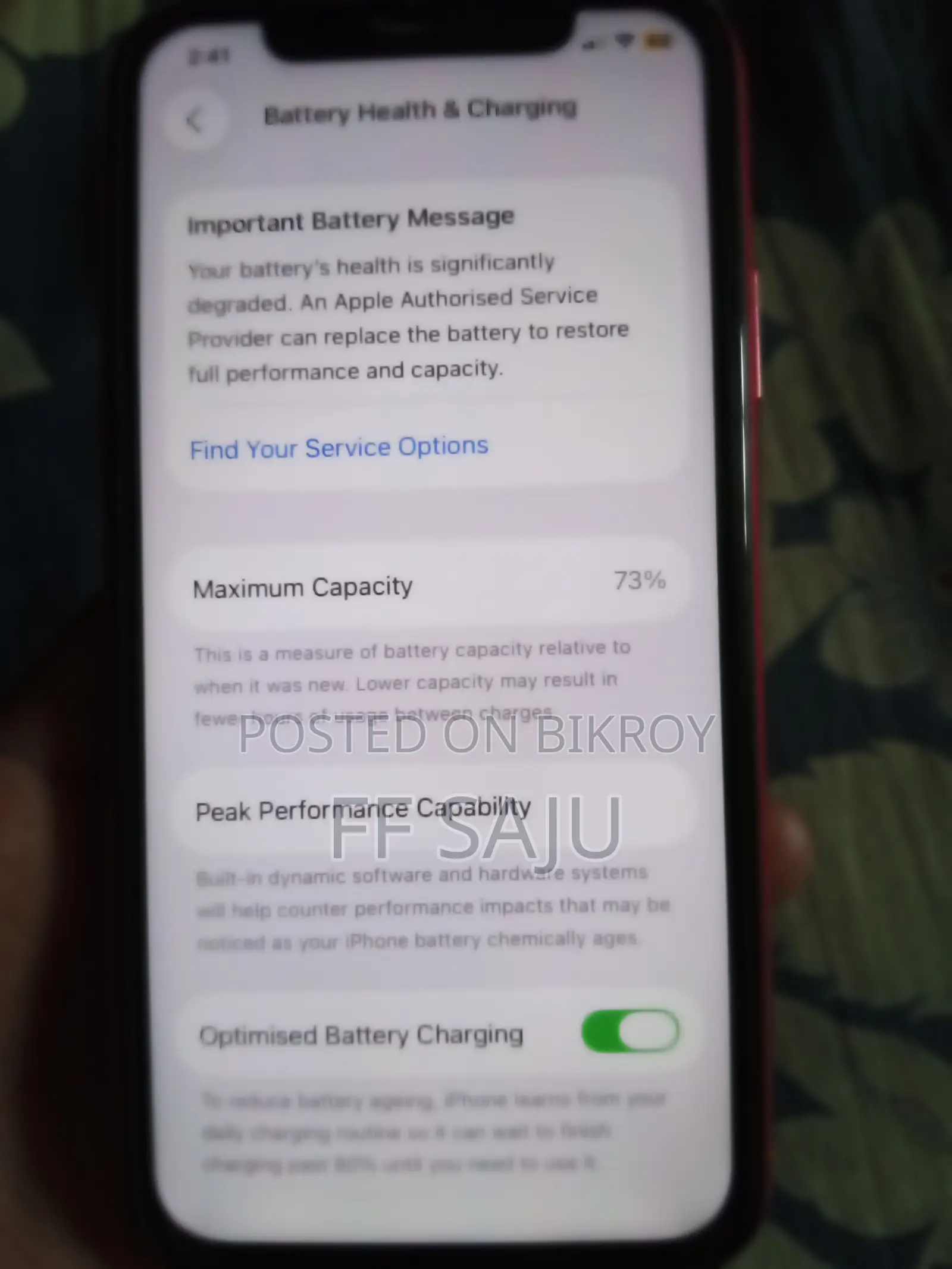 Apple iPhone 11 64 GB Red