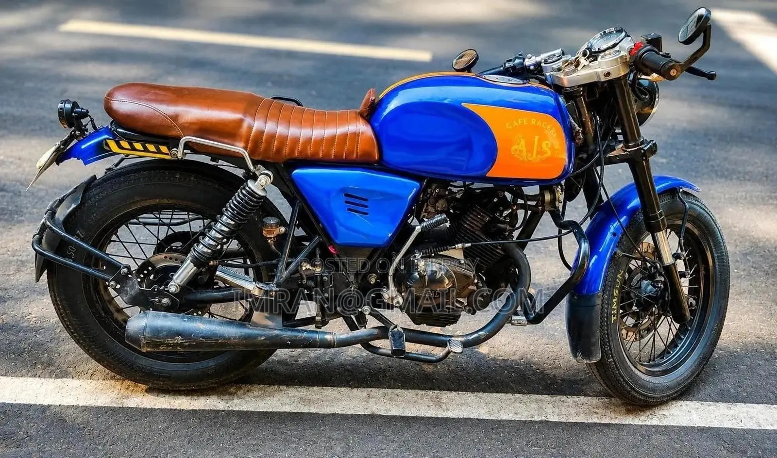 Regal Raptor Cafe Racer 125 2018 Green