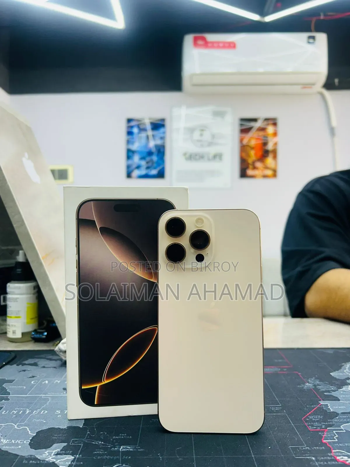 New Apple iPhone 16 Pro Max 256 GB Gold