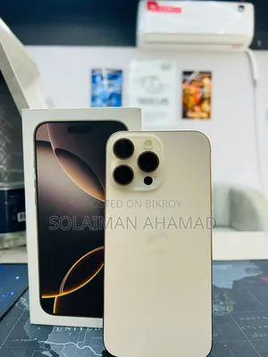 New Apple iPhone 16 Pro Max 256 GB Gold