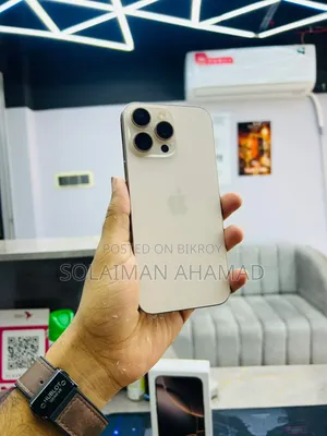 New Apple iPhone 16 Pro Max 256 GB Gold
