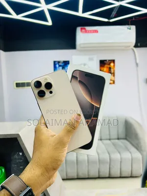 New Apple iPhone 16 Pro Max 256 GB Gold