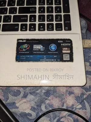 Laptop Asus K55A 8GB Intel Core i3 SSD 512GB
