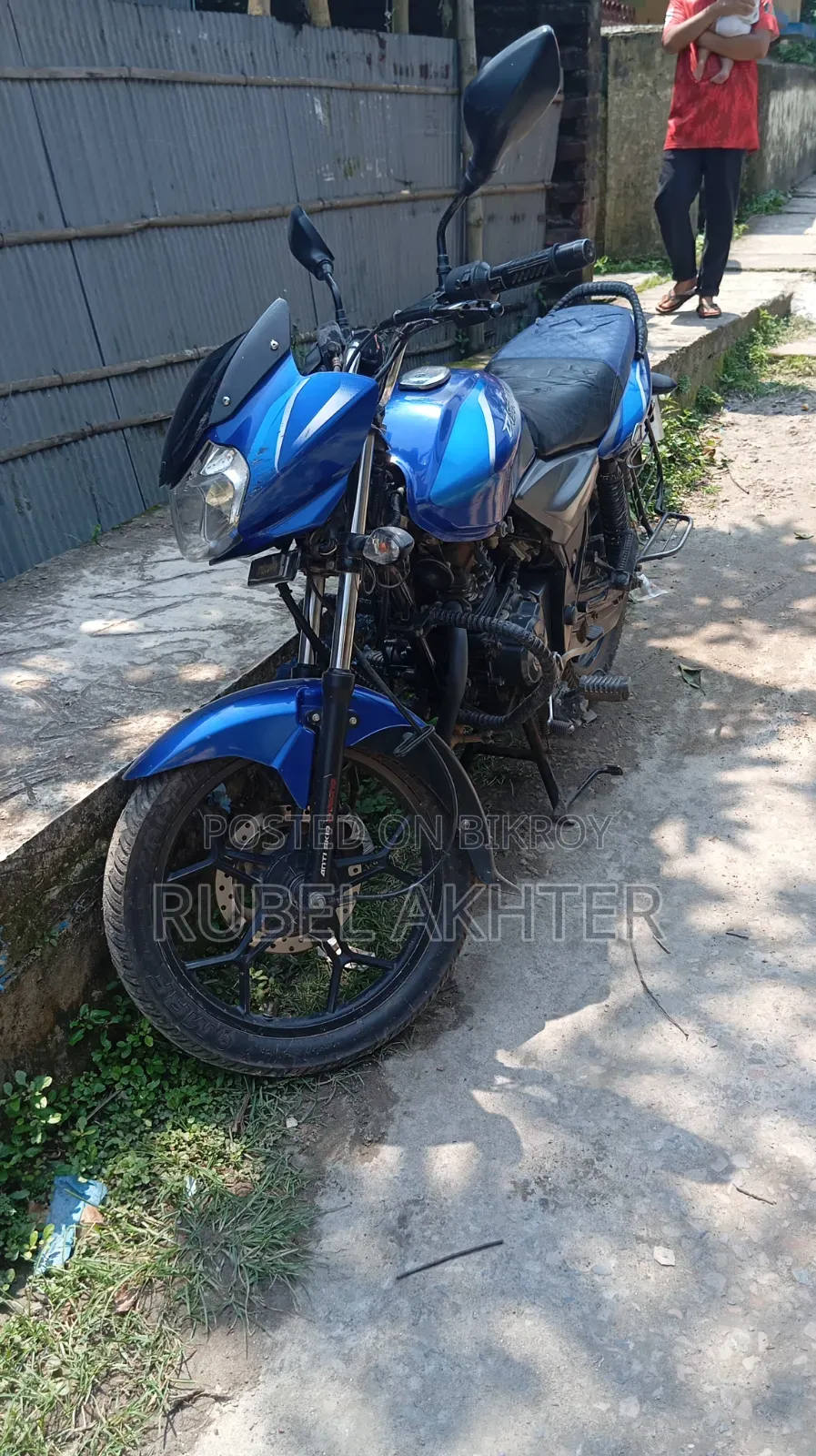 Bajaj Discover 125 2018 Blue