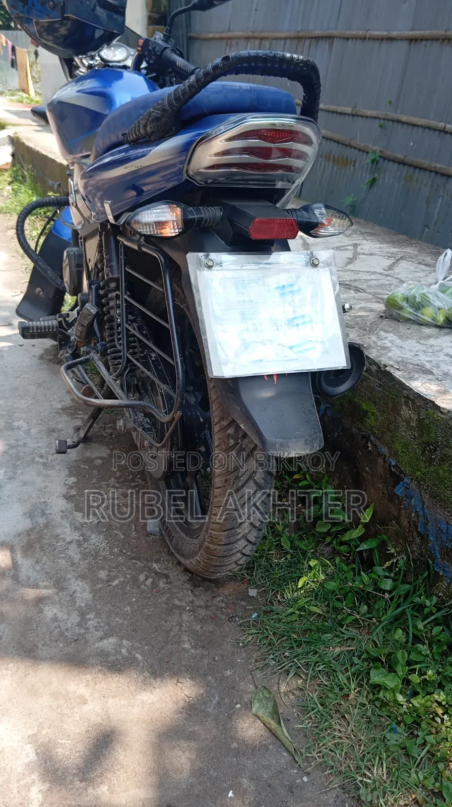 Bajaj Discover 125 2018 Blue