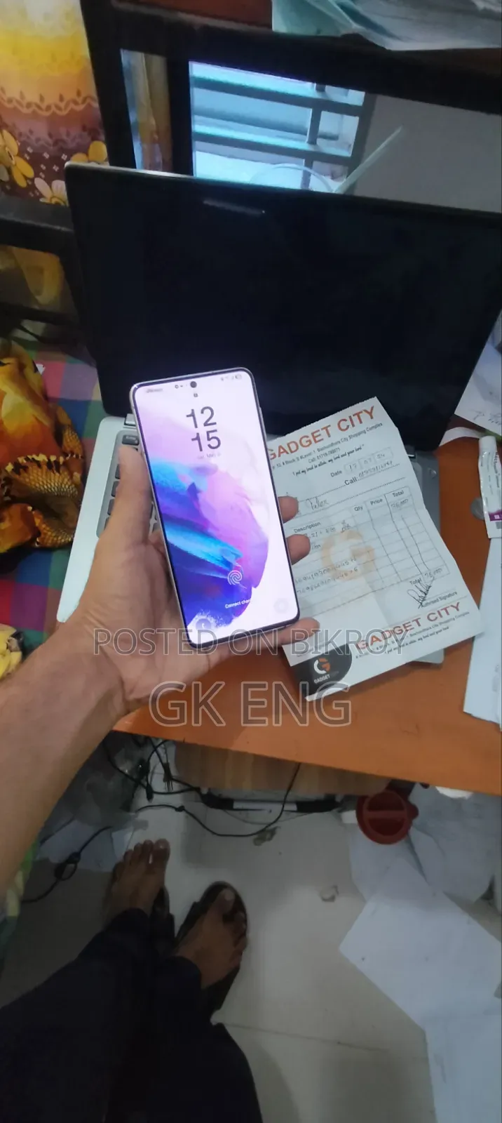 New Samsung Galaxy S21+ 5G 128 GB Purple